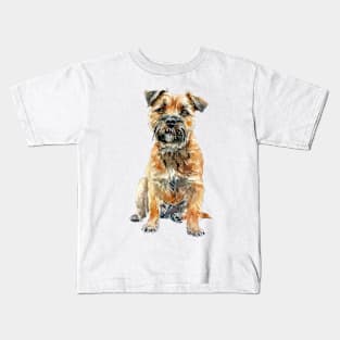 Border Terrier Kids T-Shirt